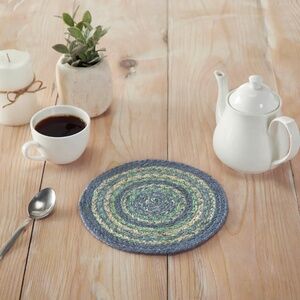 Jolie Jute Trivet 8 Inch Diameter Set of 4